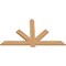 Ekena Millwork Kennewick Timber Gable Bracket, Western Red Cedar, 72"W x 42"H x 1 1/2"D x 5 1/2"F, 14/12 Pitch GBW072X42X0206KEN00SWR - alternate 5